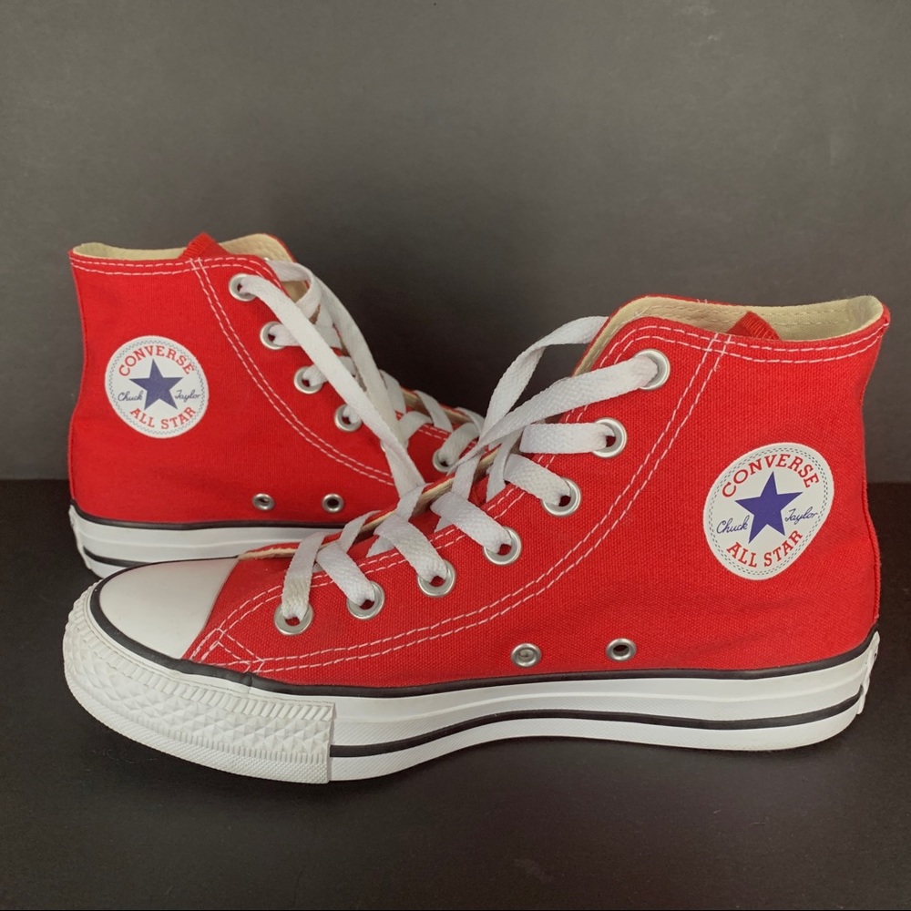 Converse High Tops RED Chuck Taylor All Stars A+ Condition